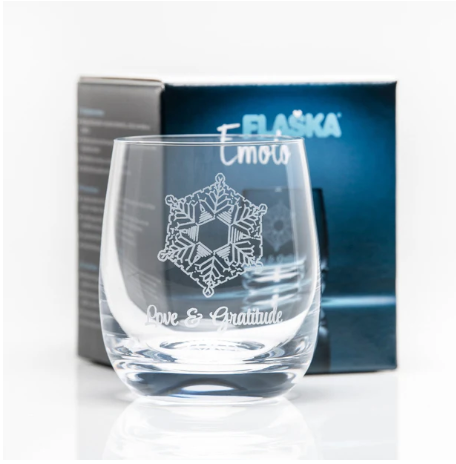 Vaso Flaska Masaru Emoto 250 ml